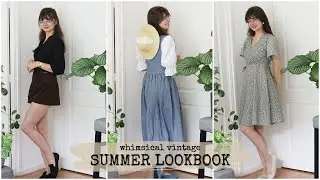Whimsical Vintage Summer Lookbook 🌻