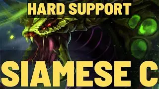 5️⃣ Siamese C Venomancer Hard Support 🔥Player Perspective | 7.33d Full Gameplay | 9Pandas vs Aster