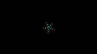 Hypnotic Spiral Animation with JavaScript & CSS | Glowing Dots Visualization
