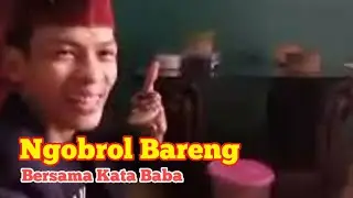 🔴live: Ngobrol Bareng Bersama Kata Baba