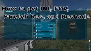 My ARK PvP Settings (INI, Reshade, Stretch res)