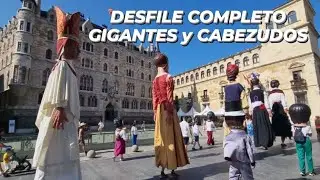DESFILE COMPLETO GIGANTES Y CABEZUDOS, LEÓN