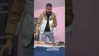 Stone Paper and Scissor 🍲 #gameplay #souravjoshivlogs #indianfood #husbandwife 