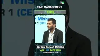 Time Management Tips by AIR-01. #gatetoppers #iesmaster #gate2023rankers