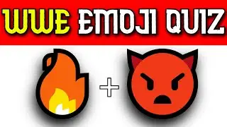 WWE Emoji Quiz (Part 1) | Guess the WWE Superstar