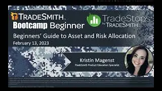 TradeSmith Beginner Bootcamp- Beginners' Guide to Asset and Risk Allocation