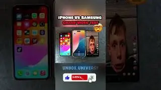 iPhone vs Samsung Crash Test &ndash; Who Survives the Impact? 💥📱 #shorts #viralvideo