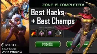 Dark Phoenix Incursion Best Hacks + Best Champs - Marvel Contest of Champions