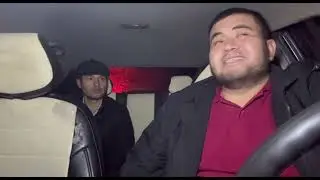 дахшат таксист колга тушди без дакимент