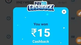 Paytm 🔥 Flat Rs 15 CashBack All Users, Paytm New CashBack Offers, Paytm