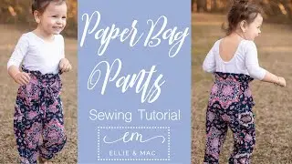 Come Sew These  Paper Bag Pants And Find Out How Easy It Is To Be On Trend!!