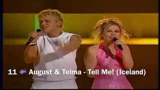 My Top 24 - Eurovision Song Contest 🇸🇪 Stockholm 2000