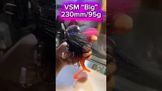 VSM &ldquo;BIG&rdquo;- серьезный размер для трофейного хищника!🎣😎👍 #fishing #handmadelure #bucktail