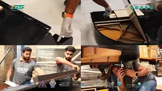 How we move a baby grand piano | ISS Relocations