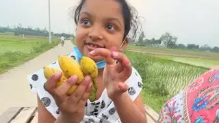নাজিফার বিদায় 🍌। মামার দেয়া কলা উপহার নিয়ে