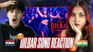 Реакция на песню Dilbar Ki Aankhon Ka Song | Реакция иностранного друга на NORA 😱#реакция