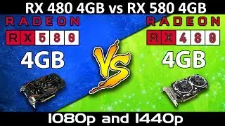 RX 580 vs RX 480 | 1080p and 1440p Comparison | Latest Driver Updates
