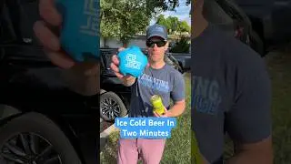 Ice Cold Beer In Two Minutes. Tailgating Hack