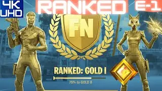 Fortnite RANKED Zero Builds Duos gameplay  Chapter 7 Season 1 [4K E1]