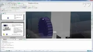 Carousel Tool Change Simulation and Machine Tool Transparency - PowerMILL 2016