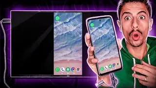 Como ESPELHAR A TELA DO CELULAR em QUALQUER TV via HDMI! (SEM MHL)