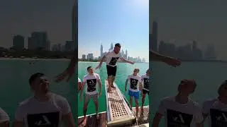 Dum Tek Tek Dum in Dubai Marina | #shorts Dance Kolya Korolev & Lucky Family Crew