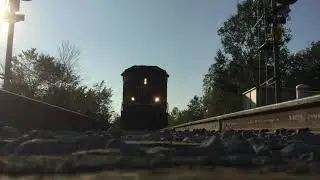 CP train runs over my camera at high speeds! #shorts