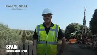Juan Garc&iacute;a Valledor, General Manager Spain, announces drilling at the Romana West target, Escacena