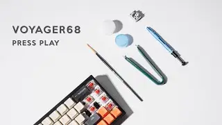 Cara modding keyboard mechanical biar makin enak ft Press Play Voyager68