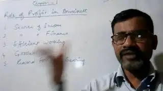 Role of profit in Business