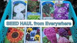 NEW Seed HAUL for my 2024 Garden
