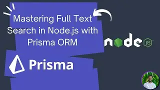 Легкий полнотекстовый поиск с Node.js и Prisma ORM: пошаговое руководство | NodeJS и Prisma