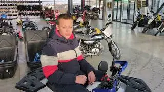 Отзыв о приобретении квадроцикла GBM CROSS HILL 200 PREMIUM в X-MOTORS г. Оренбург