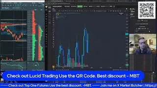 Futures Trading Live | Friday Frenzy with Butcher & Mustang Trader 🔥 Jan 8, 2026.