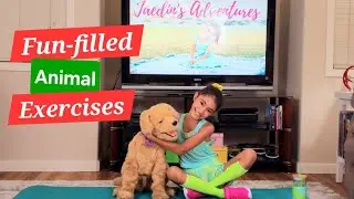 Fun-filled Animal Exercises with @JaedinsAdventures | Fitness | Workout
