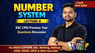 Number system Lecture_9: SSC CPO Previous Year Questions Discussion