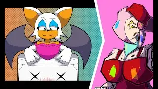 Rouge Final Attack (Sprite Animation)