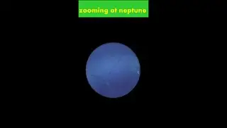 neptune/zooming at neptune#shorts #neptune #planet