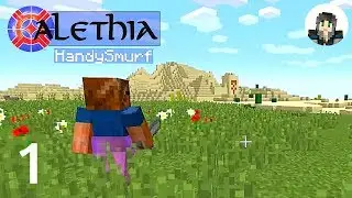 Handy Smurf and Dreymasmith Build a World: The Adventure Begins - Minecraft Alethia 1