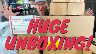 HUGE FISHING TACKLE UNBOXING!!!