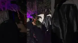 She ATE it! #hellsgate #scary #haunt #hauntedhouse #hauntedmansion #hauntedattraction