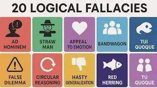 20 Logical fallacies explained with real-life examples