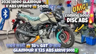 Hero Glamour X 125 ABS 2026: Your Ultimate First Look