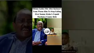 Obinna Hits Back After Kalonzo&rsquo;s Camp Warns Him Over Sammy Kioko's Unpaid Machakos Debt
