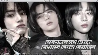 Beomgyu twixtor clips for edits (hard/hot)