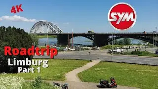 Explore Limburg on Sym Cruisym 300i ABS maxiscooter - Part 1