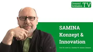 Prof. G. W. Amann-Jennson spricht &uuml;ber das SAMINA Schlaf-Gesund-Konzept & die SAMINA Innovationen