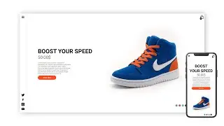 Build An Ecommerce Landing Page With HTML, CSS & JavaScript