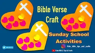 Bible Verse Craft | James &hearts;️ | Sunday school activities | @kidsbibletipsandcrafts  #biblecrafts