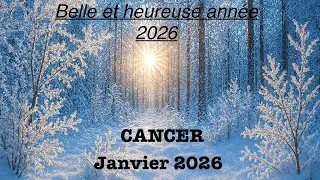 🔮 CANCER ♋️ January 2026 ✨ Growth, Evolution&hellip; Chance ✨ #cancer